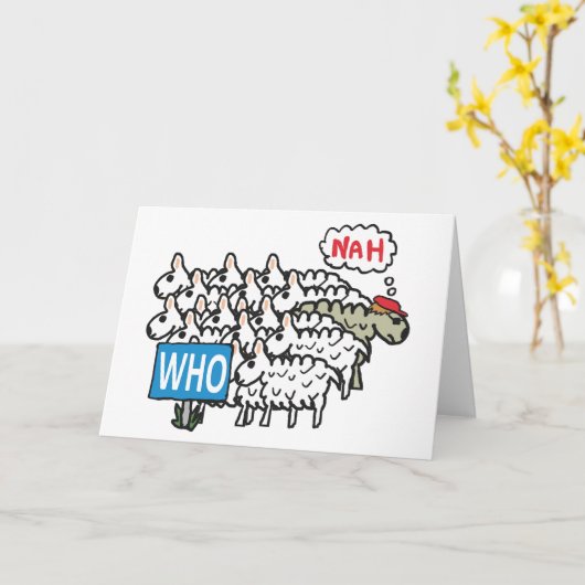 Anti-WHO Kaart (Gele Bloem)