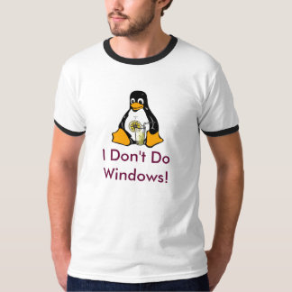 Anti-Windows Tux T-shirt