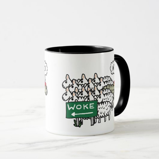 Anti Woke Mok (Voorkant rechts)