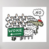 Anti Woke Poster (Voorkant)