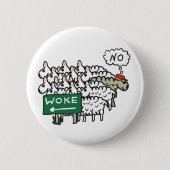 Anti Woke Ronde Button 5,7 Cm (Voorkant)