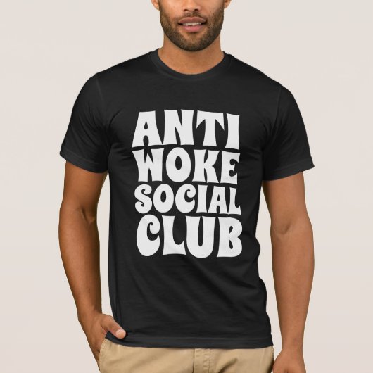 ANTI WOKE T-SHIRTS (Voorkant)