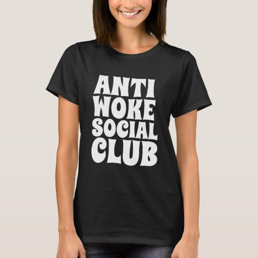 ANTI WOKE T-SHIRTS (Voorkant)