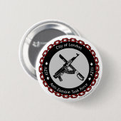 Anti-Zombie Task Force Ronde Button 5,7 Cm (Voorkant /achterkant)