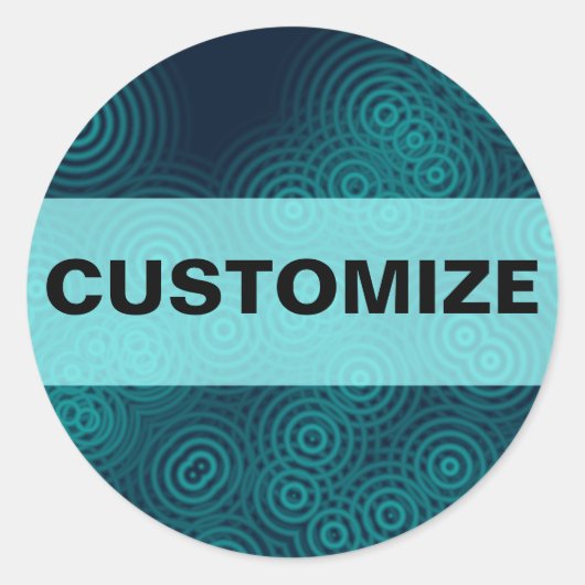 Anti-zwaartekracht Experement Ronde Sticker (Voorkant)