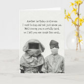 Antibacteriële verjaardagskaart kaart (Gele Bloem)