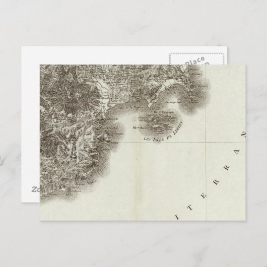 Antiben Briefkaart (Voorkant / Achterkant)