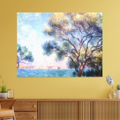 Antiben in de ochtend canvas afdruk (Insitu (Woonkamer))