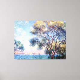 Antiben in de ochtend canvas afdruk