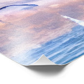 Antiben in de ochtend foto afdruk (Hoek)