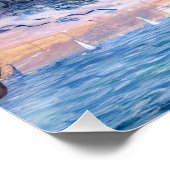 Antiben in de ochtend perfect poster (Hoek)