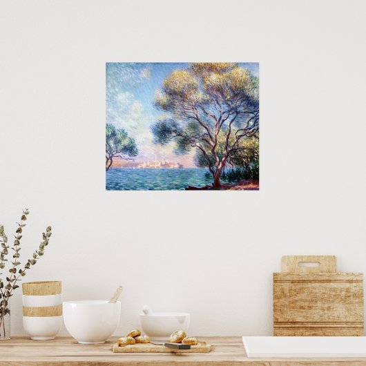 Antiben in de ochtend poster (Keuken)