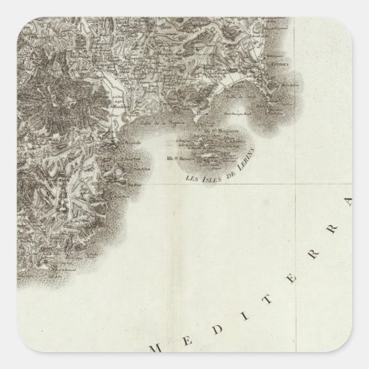 Antiben Vierkante Sticker (Voorkant)