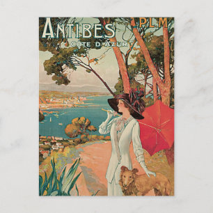 Antibes Côte d'Azur France Briefkaart