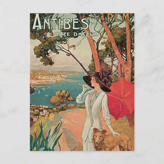 Antibes Côte d'Azur France  Briefkaart (Voorkant)