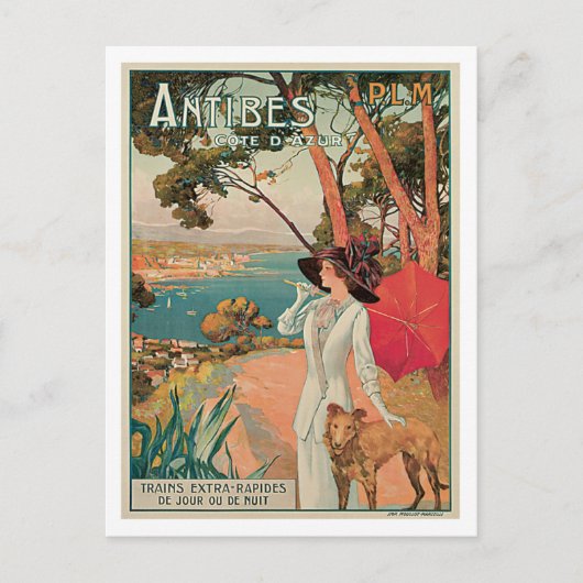 Antibes Côte d'Azur France  Briefkaart (Voorkant)