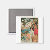 Antibes Côte d'Azur France Magneet (Voorkant / Achterkant)