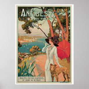 Antibes Côte d'Azur France Poster