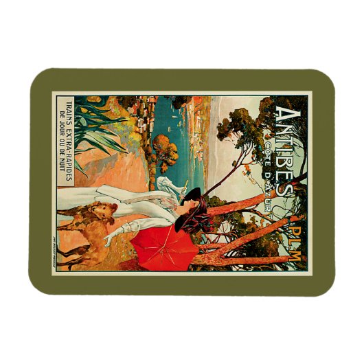 Antibes ~ Cote D'Azur Magneet (Horizontaal)