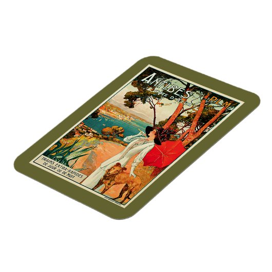 Antibes ~ Cote D'Azur Magneet (Linkerzijde)