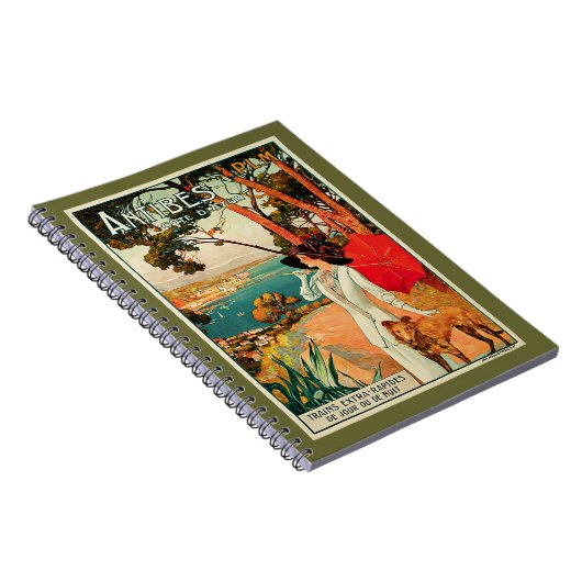 Antibes ~ Cote D'Azur Notitieboek (Rechterzijde)