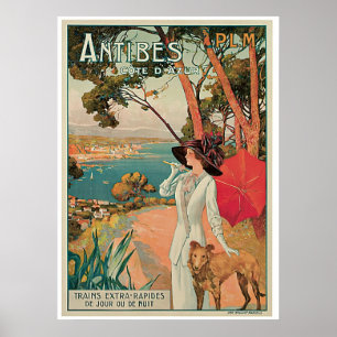 Antibes Cote d'Azur Poster