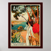 Antibes Cote D'Azur Poster (Voorkant)