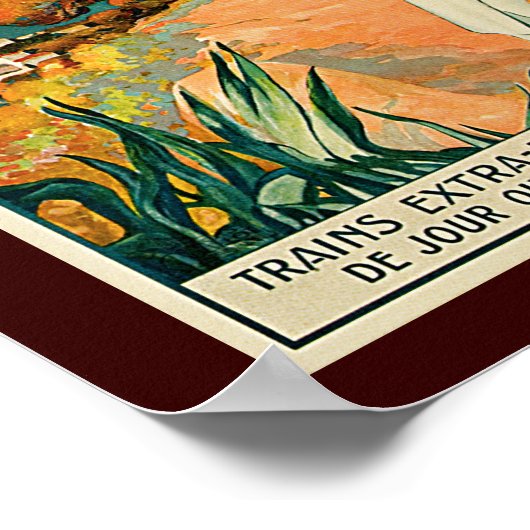 Antibes Cote D'Azur Poster (Hoek)