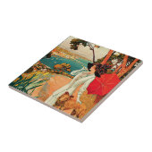 Antibes ~ Cote D'Azur Tegeltje (Zijkant)