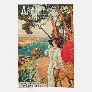 Antibes ~ Cote D'Azur Theedoek