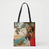 Antibes Cote D'Azur Tote Bag (Voorkant)