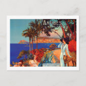 antibes Cote D'Azur Travel Feestdagenkaart (Voorkant)