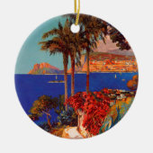  antibes Cote D'Azur Travel Keramisch Ornament (Voorkant)
