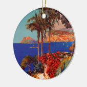 antibes Cote D'Azur Travel Keramisch Ornament (Links)