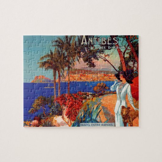  antibes Cote D'Azur Travel Legpuzzel (Horizontaal)
