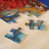  Antibes Cote D'Azur Travel Schilderachtig Legpuzzel (Zijkant)