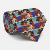 antibes Cote D'Azur Travel Stropdas (Opgerold)