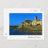 Antibes France Briefkaart (Voorkant / Achterkant)