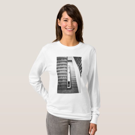 Antibes france, Stairs Picasso Museum T-shirt (Voorkant volledig)