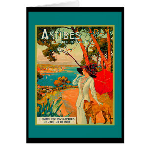 Antibes France Vintage Poster