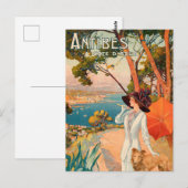 Antibes, Frankrijk Briefkaart (Voorkant / Achterkant)