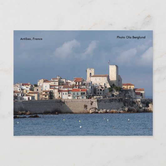 Antibes, Frankrijk, Foto Ola Berglund Briefkaart (Voorkant)