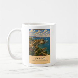 Antibes, Frankrijk – Oude Reis Mok