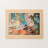 Antibes, Frankrijk reisposter, Legpuzzel (Horizontaal)