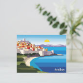 Antibes Frankrijk Reizen Briefkaart (Staand voorkant)