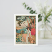  Antibes Frankrijk reizen Briefkaart (Staand voorkant)