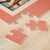 Antibes Frankrijk vintage poster Legpuzzel (Zijkant)