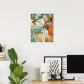 Antibes French Riviera Poster (Thuiskantoor)
