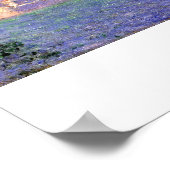 Antibes gezien vanaf de Salis Garden (1888) Poster (Hoek)