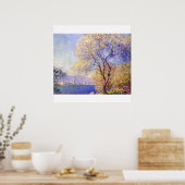 Antibes gezien vanaf de Salis Garden (1888) Poster (Keuken)